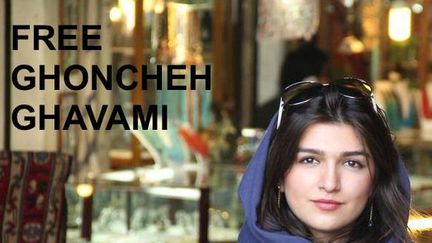  (Photi de Ghonchech Ghavami sur sa page Facebook © FreeGhoncheh)