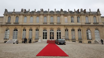 Une vue générale de l'hôtel de Lassay, la résidence du président de l'Assemblée nationale, à Paris, le 19 mars 2018. (LUDOVIC MARIN / AFP)