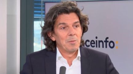 François Chopard, cofondateur de Starburst, invité de franceinfo le 21 mars 2022 (FRANCEINFO / RADIO FRANCE)