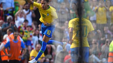 Neymar a rejoué pour la première fois depuis trois mois (OLI SCARFF / AFP)