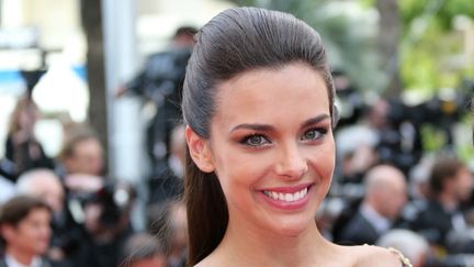 Marine Lorphelin à la cérémonie d'ouverture du Festival de Cannes, dans les Alpes-Maritimes, le 14 mai 2014. (LOIC VENANCE / AFP)