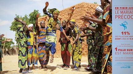 Dans la région de Maradi, une grande majorité de jeunes filles sont mariées avant l’âge de quinze ans.
 
 (UNICEF/Pirozzi)