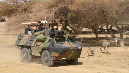 Des soldats français au Mali en 2016.&nbsp; (PASCAL GUYOT / AFP)