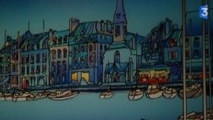 Marc Ledogar, quand le pixel rencontre le dessin à Honfleur
 (Culturebox)