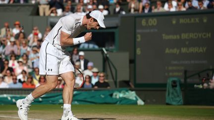 Andy Murray à Wimbledon (JUSTIN TALLIS / POOL)