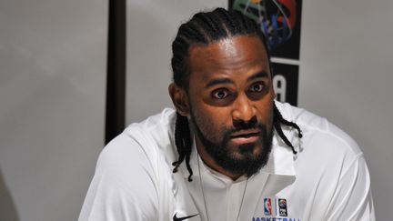 Le pivot français Ronny Turiaf (MANDY CHENG / AFP)