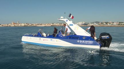 Équipé des dernières technologies, le navire cartographie&nbsp;dans ses moindres détails les fonds marins. (FRANCE 3 CÔTE D'AZUR)