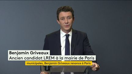 Municipales : Benjamin Griveaux renonce à la bataille de Paris (FRANCEINFO)