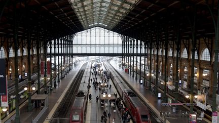 La Gare du Nord, à Paris (11 janvier 2019) (ERIC PIERMONT / AFP)