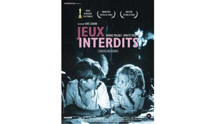 &nbsp; (L'affiche de la version restaurée de "Jeux interdits" @ Studio Canal)