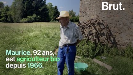 Maurice a toujours refusé le modèle agricole classique... Et à 92 ans, il travaille encore. Paysan bio depuis 1966, il raconte.