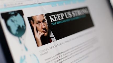 Le site WikiLeaks (AFP Thomas Coex)