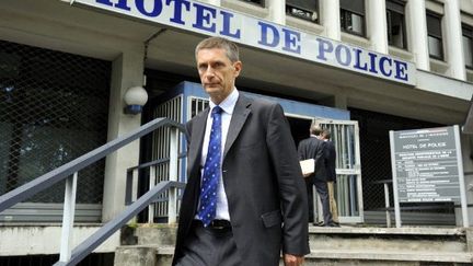 Le directeur général de la police nationale Frédéric Péchenard, le 30 juillet 2010 à Grenoble. (PHILIPPE WOJAZER / AFP)