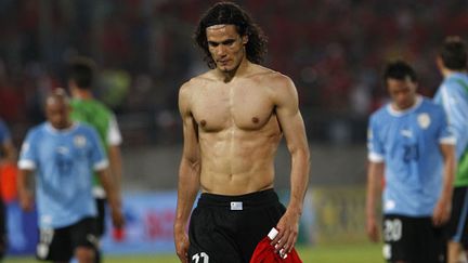 Edison Cavani, le buteur de l'équipe d'Uruguay