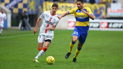 Grâce à un but de Sané, Sochaux a battu Lorient à Bonal samedi. (MAXPPP)