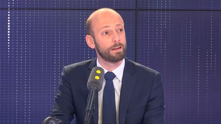 Stanislas Guerini, délégué général LREM est l'invité de franceinfo vendredi 10 mai 2019. (FRANCEINFO / RADIOFRANCE)