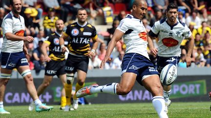 Agen avait battu Mont-de-Marsan en finale d'accession de la Pro D2 en 2015.  (REMY GABALDA / AFP)