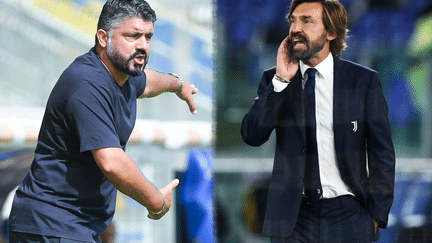 Gattuso et Pirlo ont tous les deux joué sous Ancelotti à l'AC Milan entre 2001 et 2009