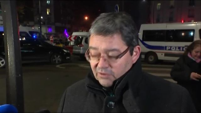 Fin de la tentaive de braquage à Paris, boulevard Masséna