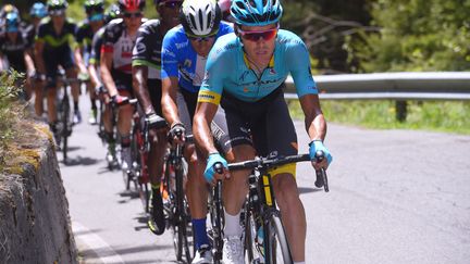 L'Espagnol Luis Leon Sanchez (Astana). (DE WAELE TIM / TDWSPORT SARL)