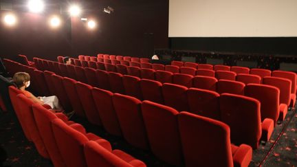 Une salle de cinéma à Mulhouse le 7 août 2020. (JEAN-FRANÇOIS FREY / MAXPPP)