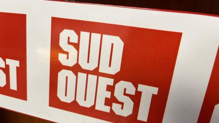 Pas de journal "Sud Ouest" avant le 15 juin 2024 dans les kiosques en raison d'une grève des salariés. (MATTHIEU BONHOURE / RADIO FRANCE)