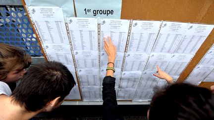 Le rectorat de Nantes (Loire-Atlantique) va ouvrir une enqu&ecirc;te apr&egrave;s les notes de fran&ccedil;ais catastrophiques obtenues par toute une classe &agrave; La Fert&eacute;-Bernard (Sarthe). (FREDERICK FLORIN / AFP)