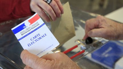 Les R&eacute;publicains et leurs alli&eacute;s arrivent en t&ecirc;te des intentions de vote pour le premier tour des &eacute;lections r&eacute;gionales de d&eacute;cembre, selon un sondage Elabe pour Atlantico publi&eacute; le 17 octobre 2015. (GODONG / BSIP / AFP)