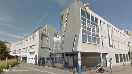 Le lycée Auguste-Blanqui, à Saint-Ouen (Seine-Saint-Denis). (CAPTURE D'ECRAN GOOGLE MAPS / FTVI)