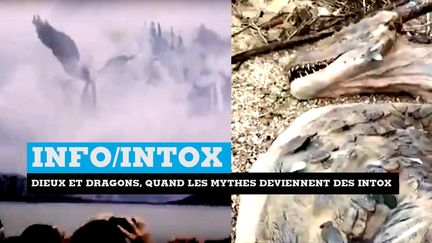  Des dragons apparus au Yémen ou en Côte d'Ivoire ? Et des dieux qui se manifestent dans les nuages en Chine ? ↪️ Pas si vite ! Souvent, plus c'est insolite, plus il faut se méfier...  (FRANCE 24)