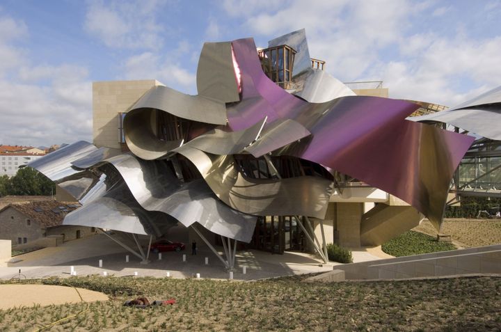 Frank Gehry, Hotel Marqués de Riscal, 1999-2006, Alava, Espagne
 (photo : Thomas Mayer)