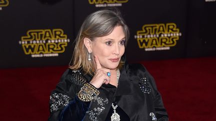 Carrie Fisher à Hollywood le 14 décembre 2015, lors de la première de "Star Wars : le réveil de la Force"
 (Ethan Miller / Getty Images / AFP)