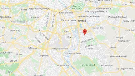 Valenton, Val-de-Marne (GOOGLE MAPS)