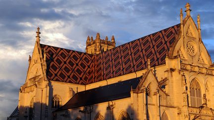 Le monastère royal de Brou, à Bourg-en-Bresse.&nbsp; (BALFIN JEAN PIERRE / MAXPPP)