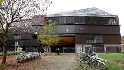 L'Institut d'études politiques de Strasbourg, le 30 janvier 2024. (FREDERICK FLORIN / AFP)