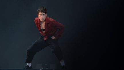 Christine and The Queens, le 21 juillet 2019, à Carhaix-Plouger. (LOIC VENANCE / AFP)