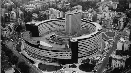 &nbsp; (Fin des travaux de la Maison de la Radio dans le XVIe arrondissement à Paris ©  Sipa Press)