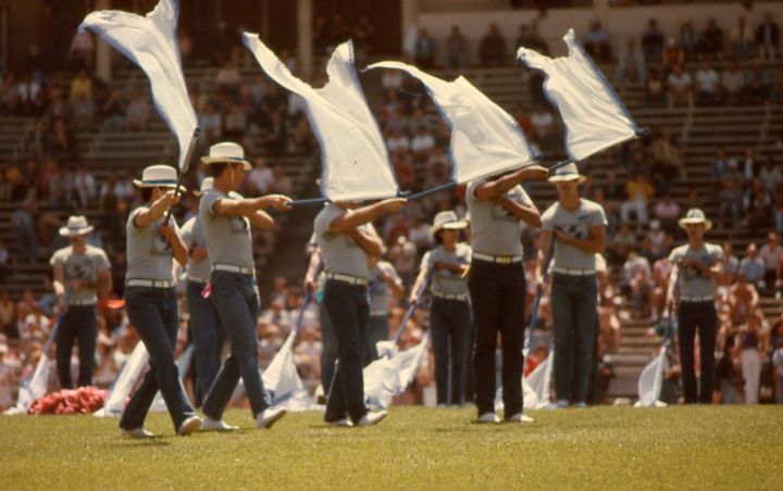 Cérémonie d'ouverture des premiers Gay Games à San Francisco, le 28 août 1982. (FEDERATION OF GAY GAMES)