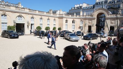  (Le conseil des Ministres de rentrée a eu lieu ce lundi matin à l'Elysée © MaxPPP)