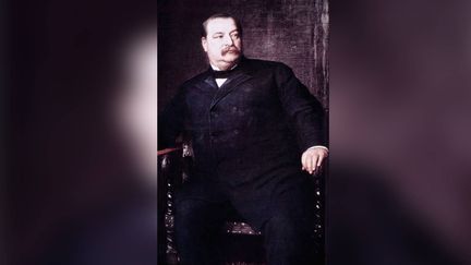 Grover Cleveland (1837-1908), 22e et 24e président des États-Unis, Portrait, 1889 (T Vintage/ZUMAPRESS.com/ MAXPPP)