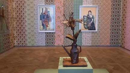 L’exposition "Célébration Picasso – La collection prend des couleurs" est à voir à Paris au musée Picasso jusqu’au 27 août. (ANNE CHEPEAU / RADIO FRANCE)