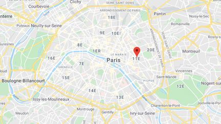 Paris, 11e arrondissement. (GOOGLE MAPS)