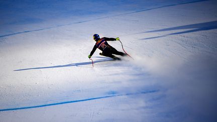 Le skieur français Valentin Giraud-Moine (JOE KLAMAR / AFP)