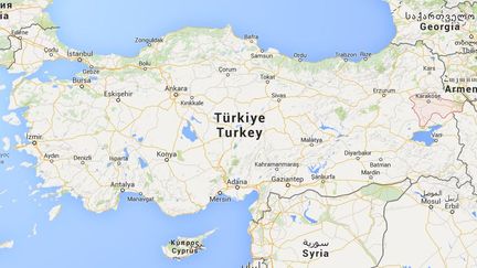 L'explosion a eu lieu dans la province frontali&egrave;re d'Agri, dans l'est de la Turquie. (GOOGLE MAPS)