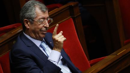 Patrick Balkany, maire de Levallois-Perret et député des Hauts-de-Seine, à l'Assemblée nationale le 25 octobre 2016. (PATRICK KOVARIK / AFP)