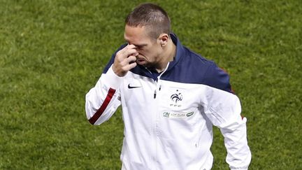 Franck Ribéry soucieux