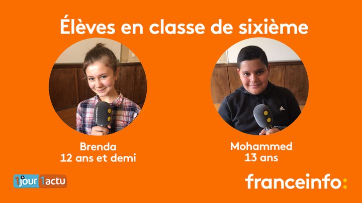 franceinfo junior, une émission en partenariat avec le magazine d'actualités pour enfants 1jour1actu et 1jour1actu.com. (FRANCEINFO / RADIOFRANCE)