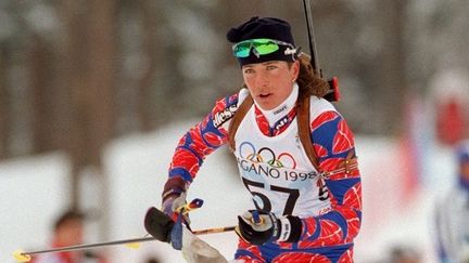 L'ancienne championne de biathlon Manu Claret n'a pu gagner son combat contre la maladie (TAO-CHUAN YEH / AFP)