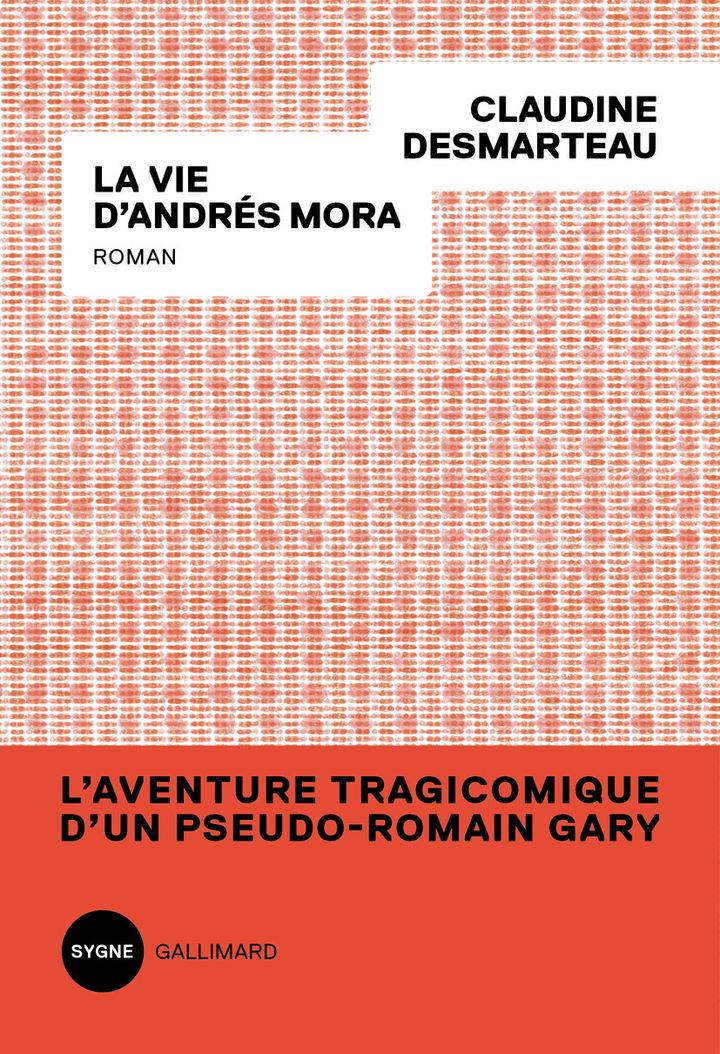 Couverture du "La vie d'Andrés Mora", de Claudine Desmarteau, août 2021 (GALLIMARD)