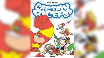 La BD Captain Biceps. 7e tome. (EDITIONS GLENAT)